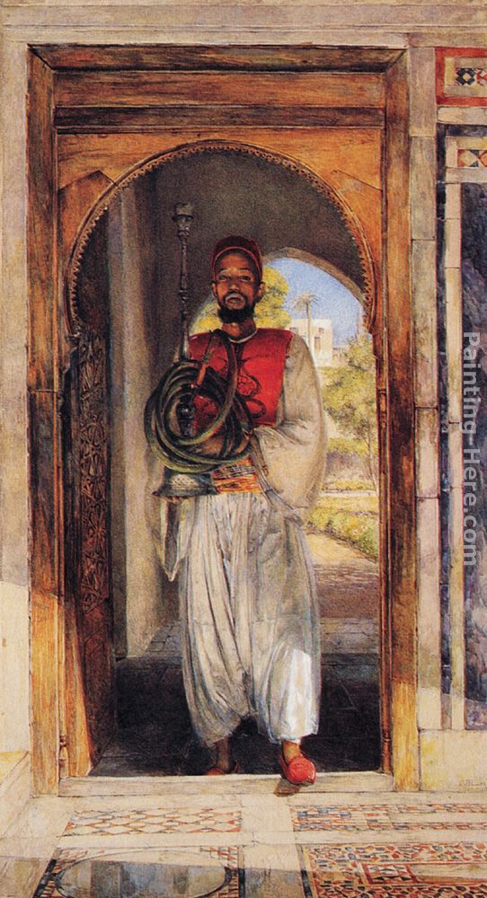 John Frederick Lewis The Pipe Bearer